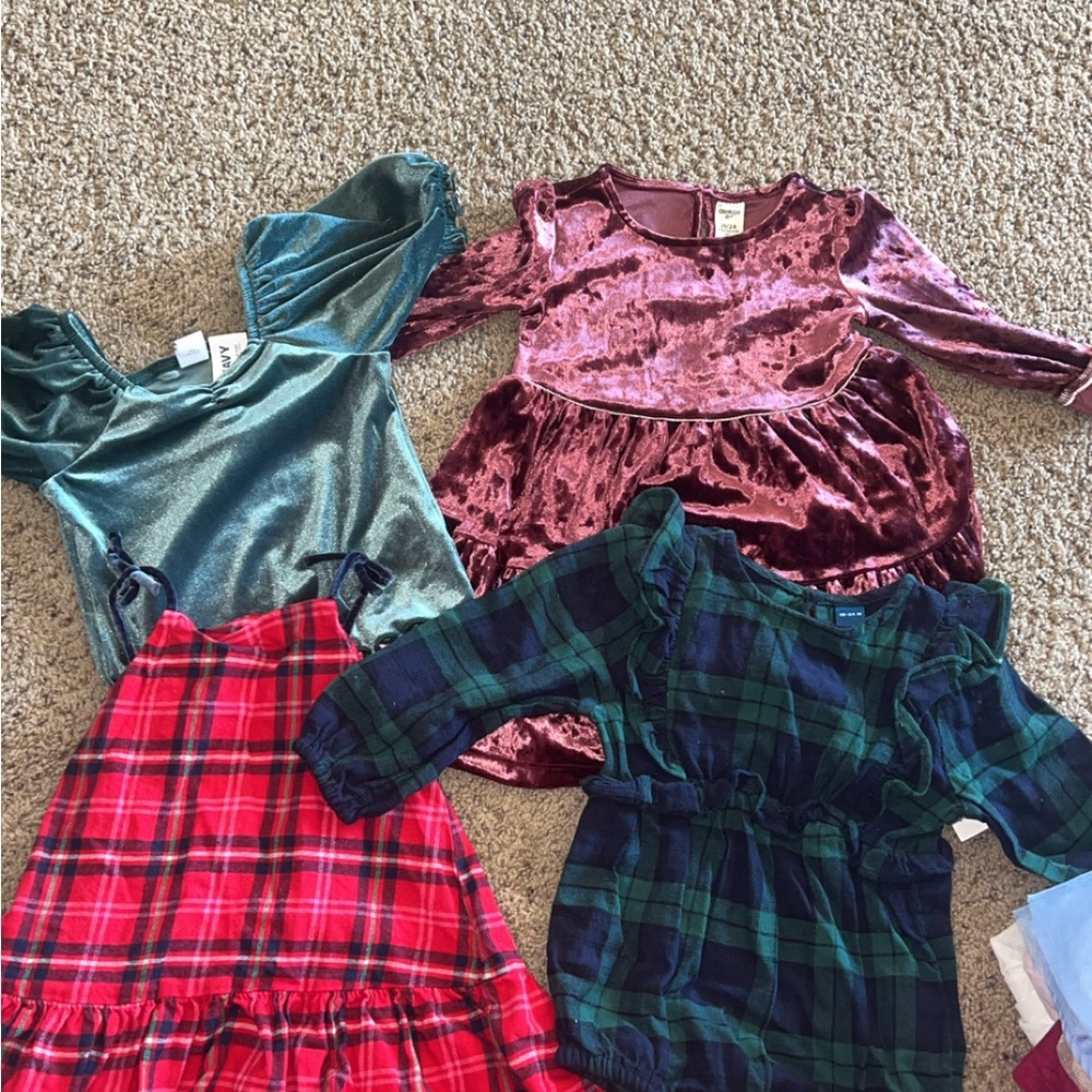 Old Navy Kids Formal Dresses - Green, Pink, Red, Blue